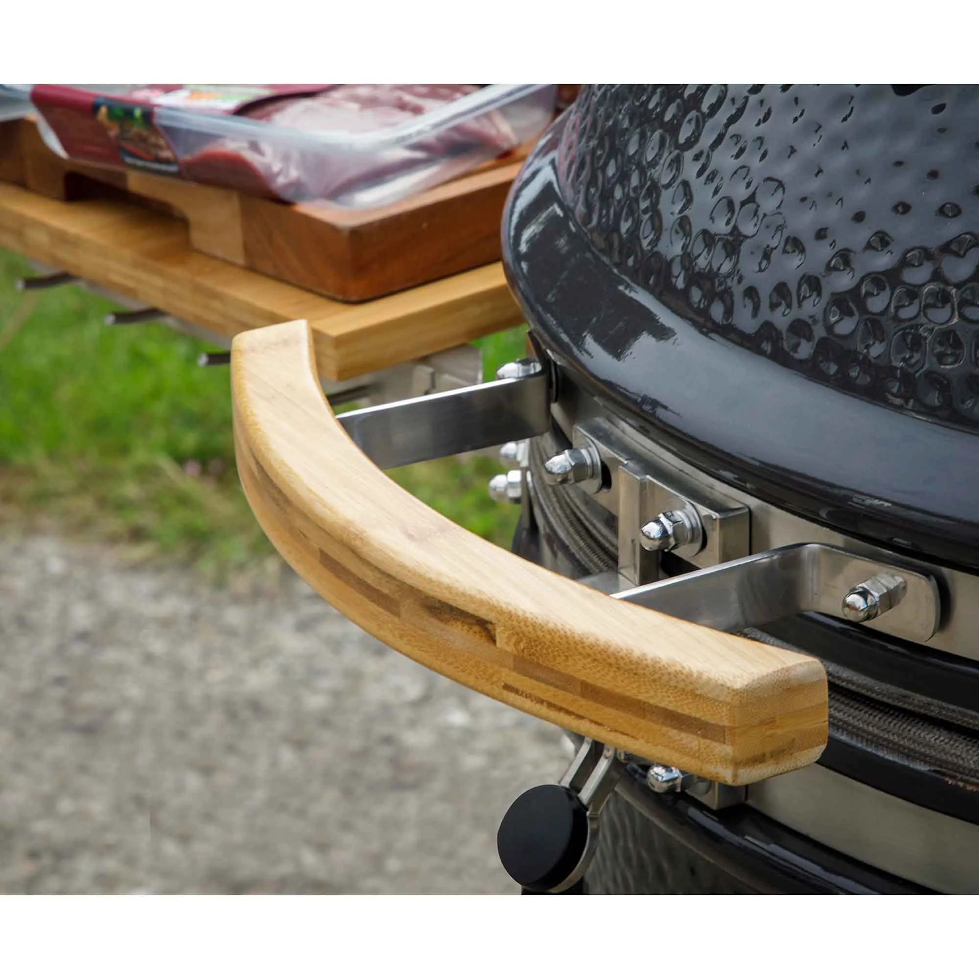 Deluxe Ceramic Kamado Style BBQ Grill/ Oven/Smoker, 22"(56cm) - DG236