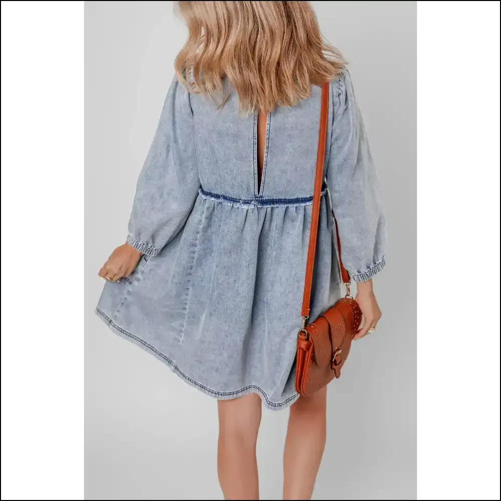 Denim Mini Dress: Leg Day , Bank Account Happy 😜 Needful Things