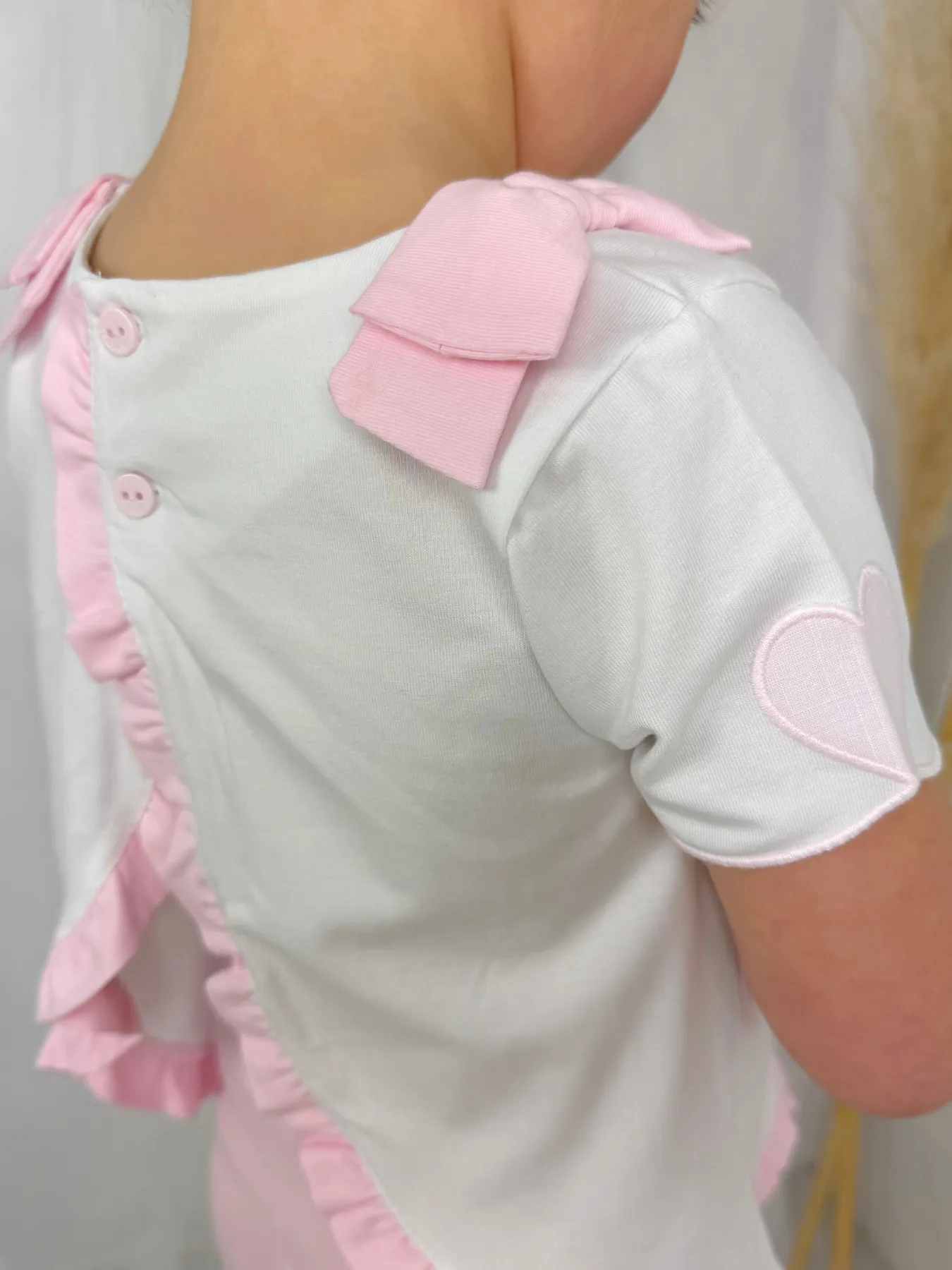 Deolinda Toddler Girl 'Lina' Heart Legging Set