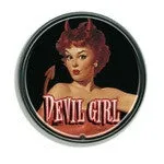 Devil Girl Retro Belt Buckle