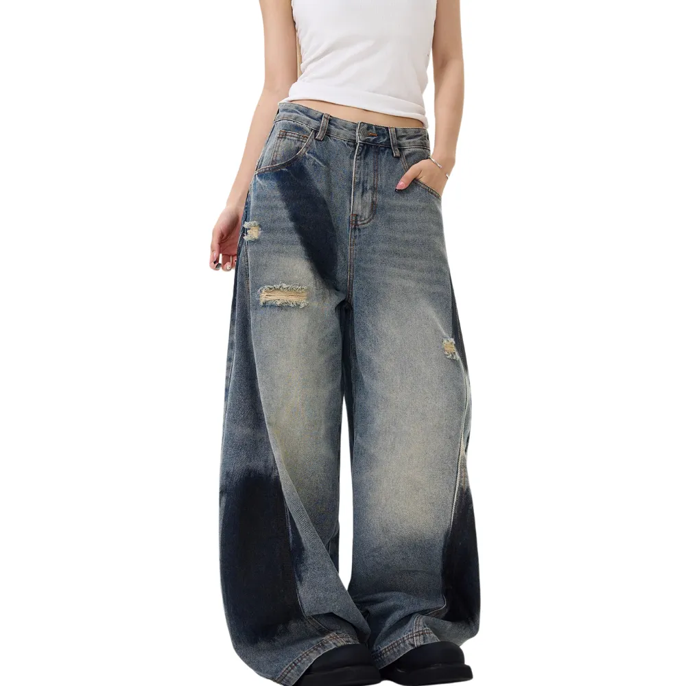 DF Vintage Graffiti Lantern Jeans