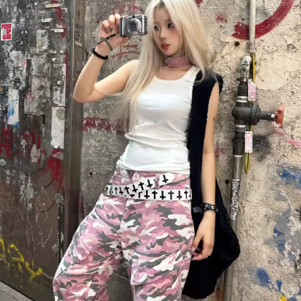 DF |Y2K Camo Pocket Jeans