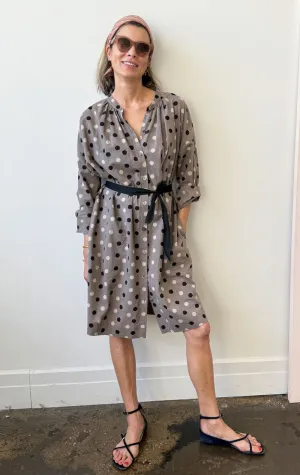 Dot button dress-special sale price!