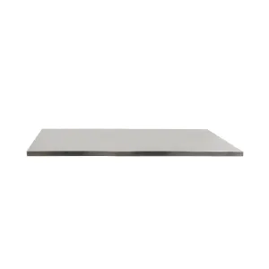 Double Extended Stainless Steel Top
