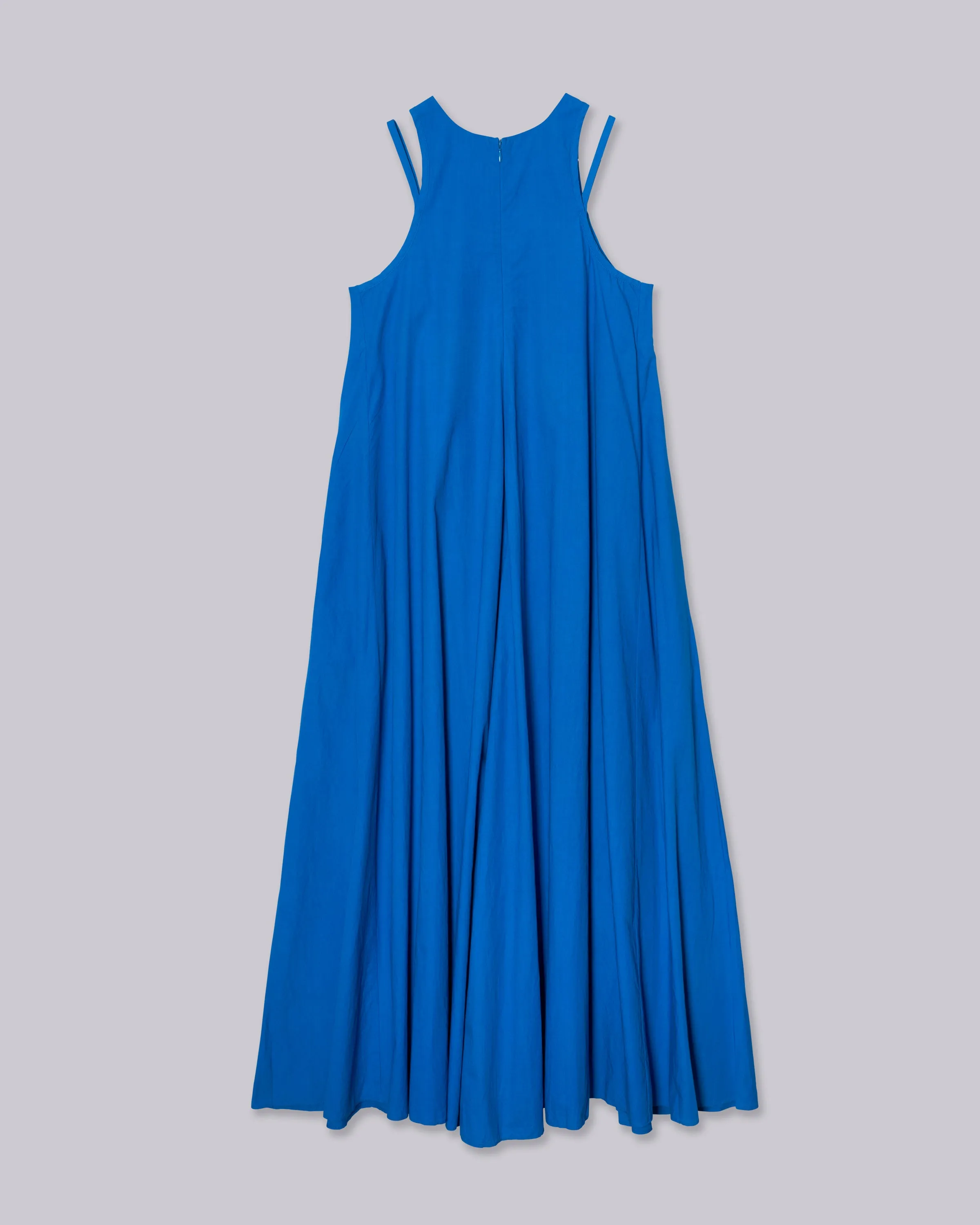 Double Strap Dress in Cerulean