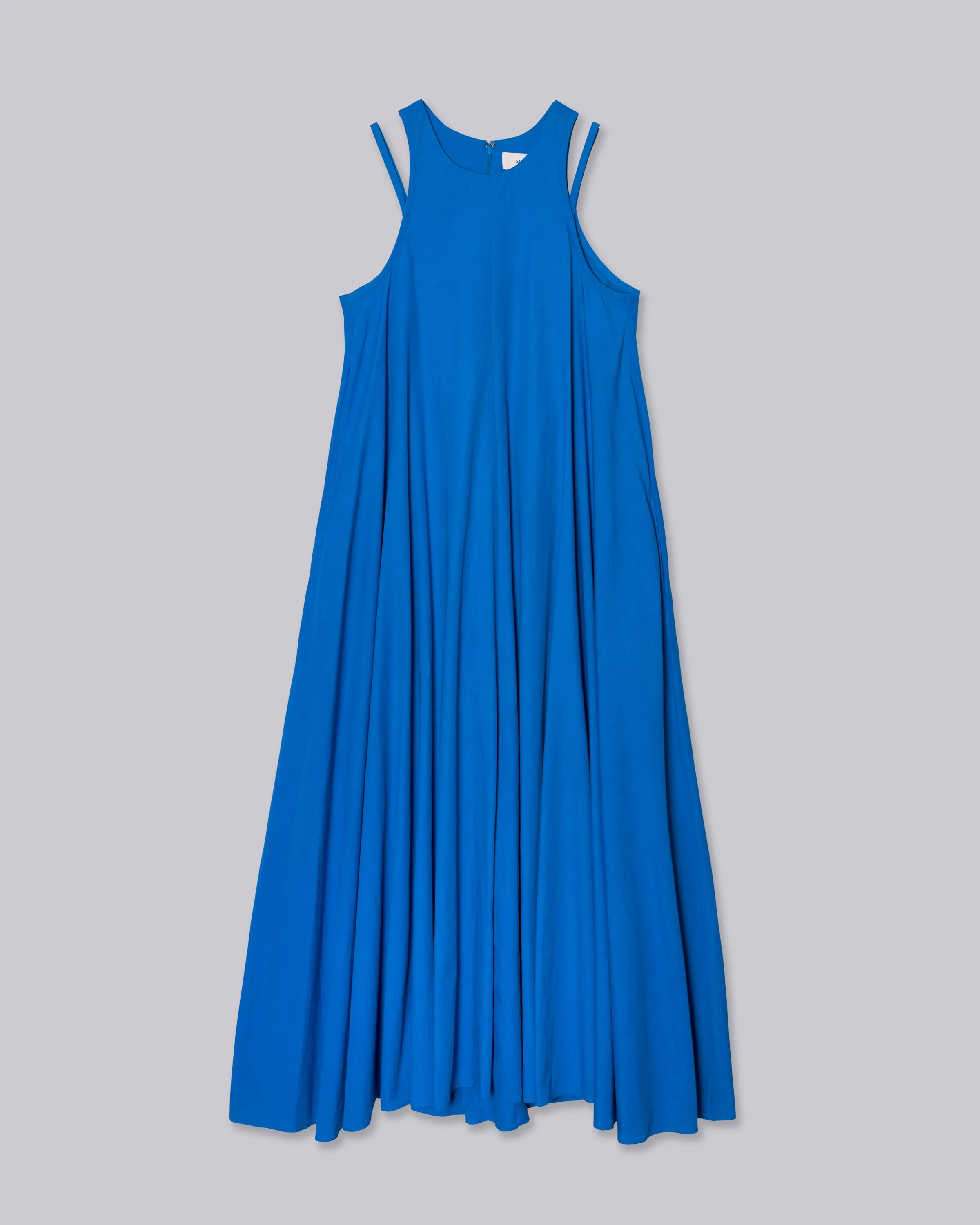 Double Strap Dress in Cerulean