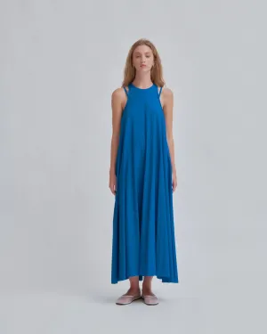 Double Strap Dress in Cerulean