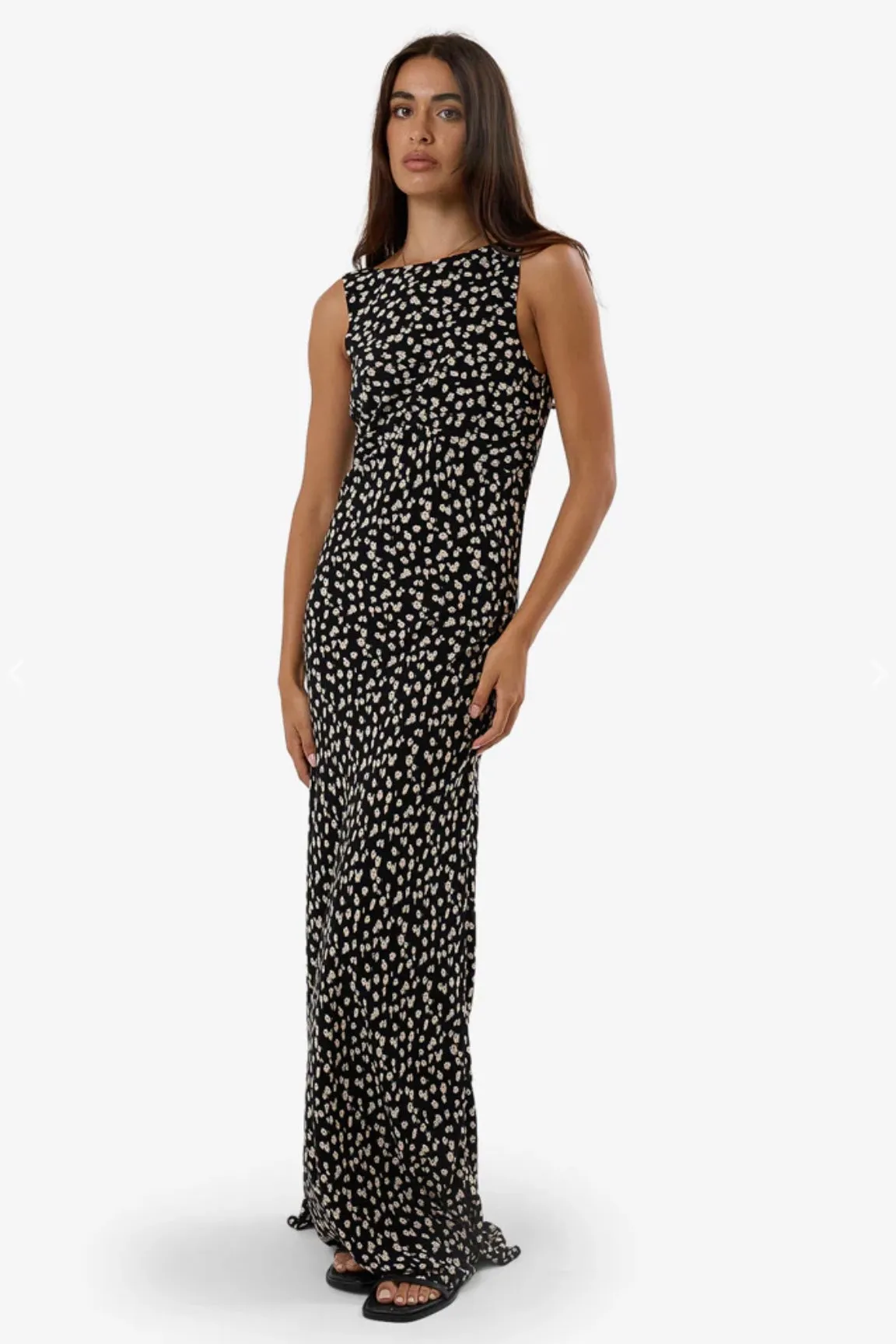 Double Vision Xavier Bias Dress Black