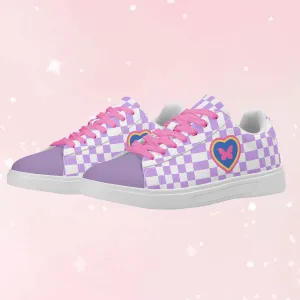 Dream Pop Unisex Low Top Leather Kicks