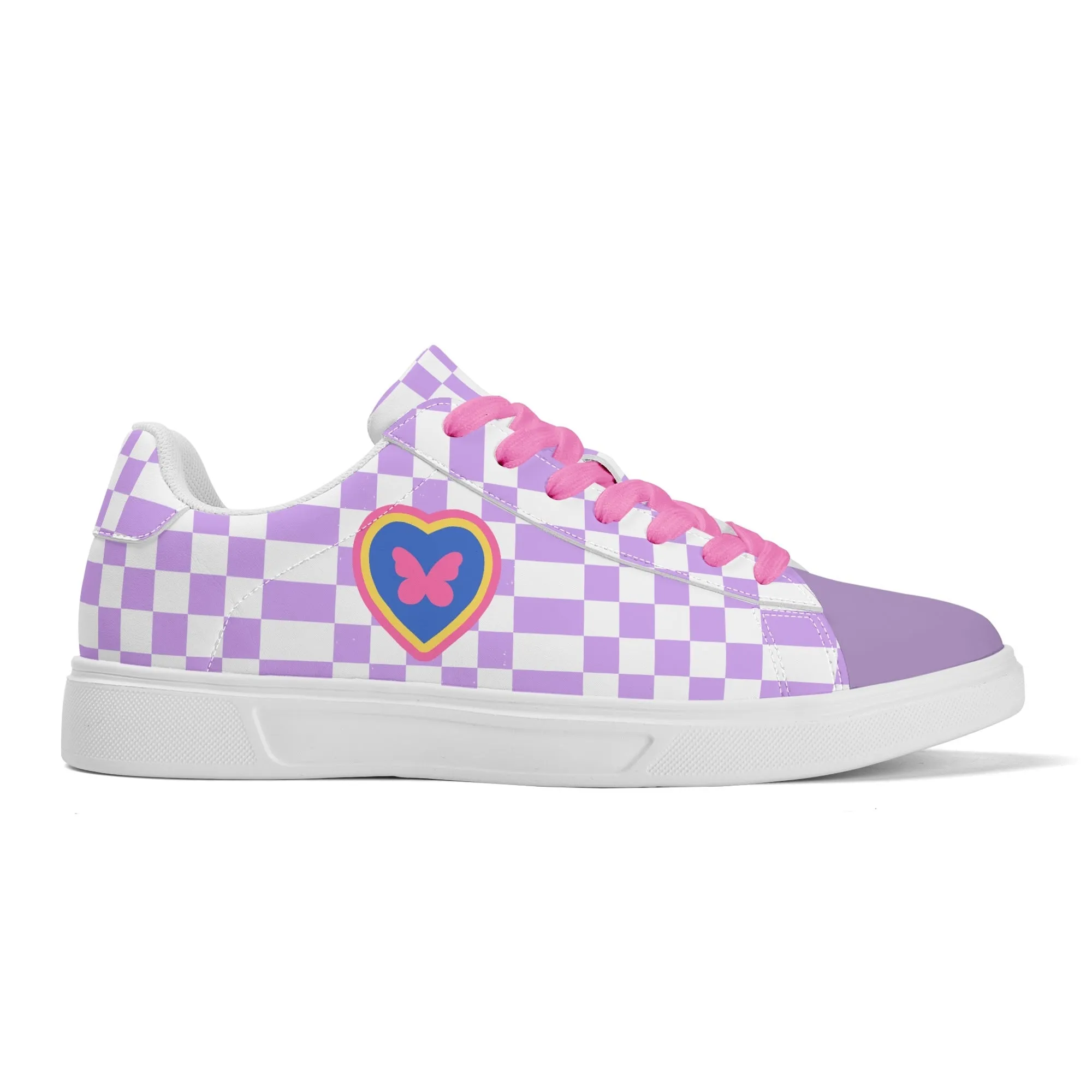 Dream Pop Unisex Low Top Leather Kicks