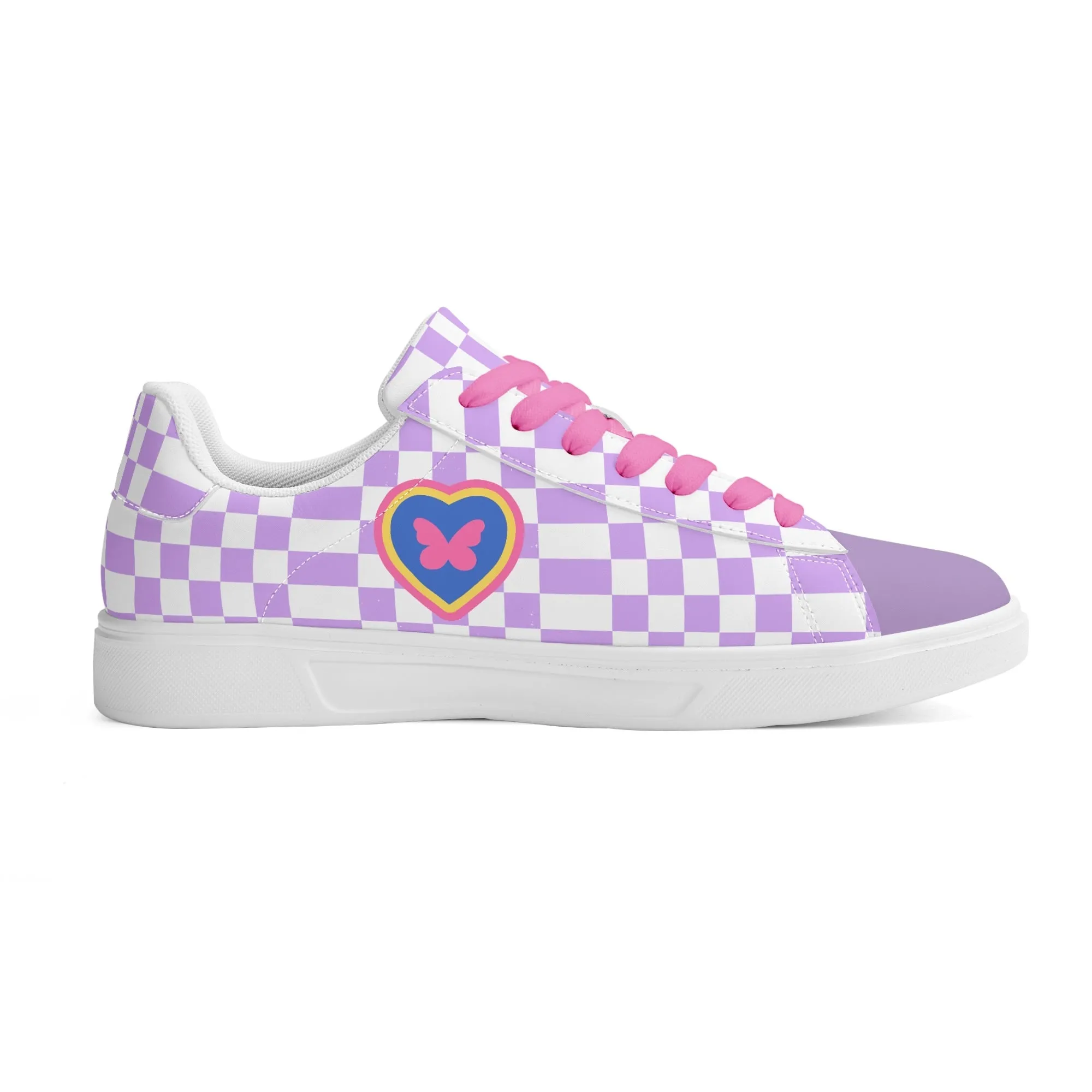 Dream Pop Unisex Low Top Leather Kicks