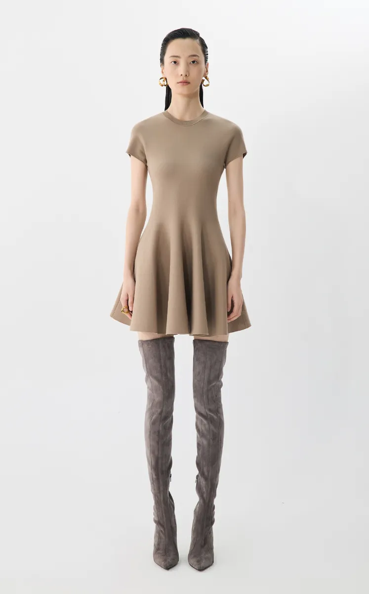 Dress / JNBY X-Line Blended Short-Sleeve Dress