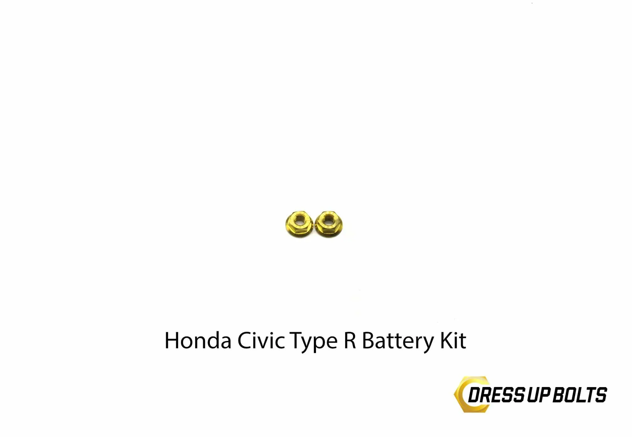 Dress Up Bolts Titanium Hardware Battery Kit - Honda Civic Type R (2017-2021)