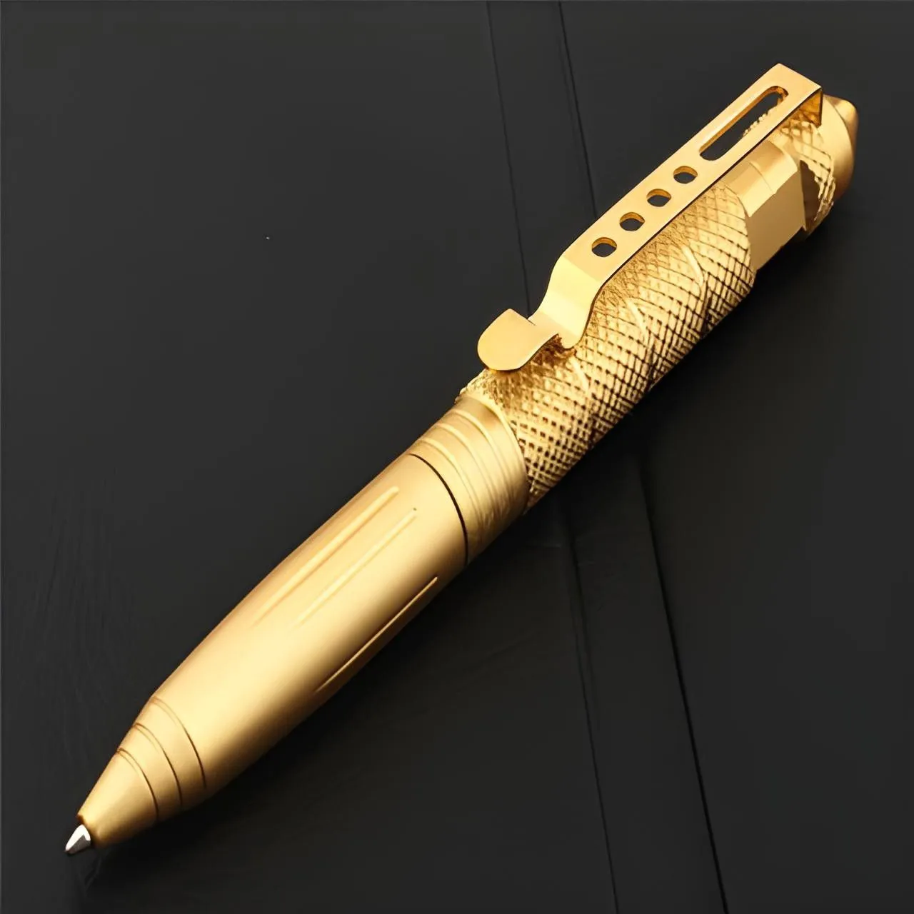 Długopis Taktyczny - GUARD Tactical Pen Kubotan - Złoty