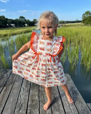Easy Tiger - Flutter Sleeve Dress