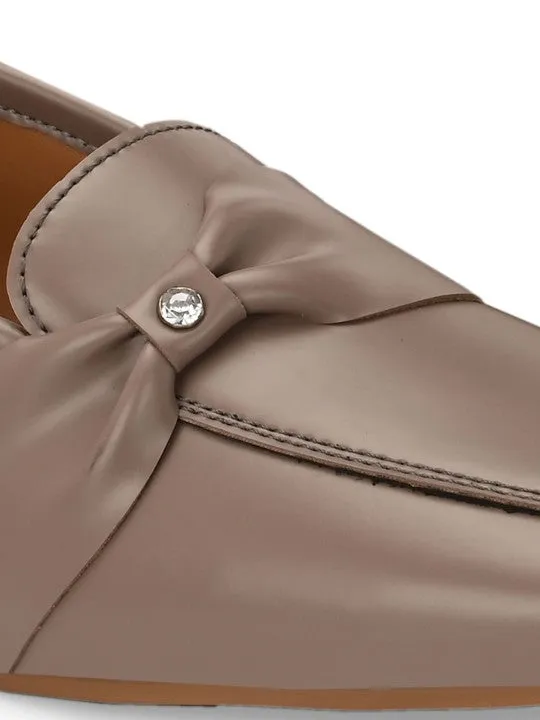 El Paso Women Mules with Bows Flats