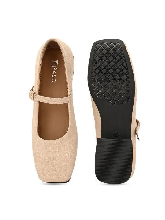 El Paso Women Open Toe Flats with Bows