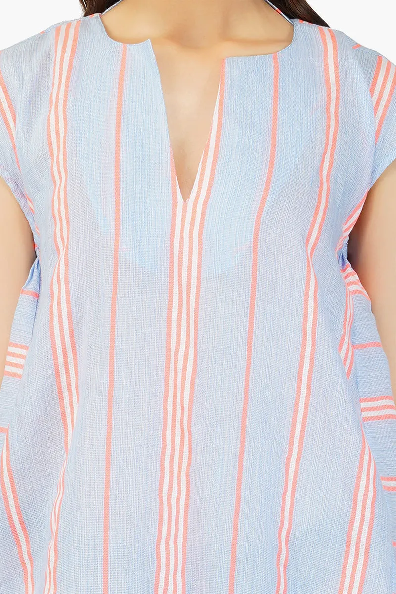 Ether Cotton Striped Tunic