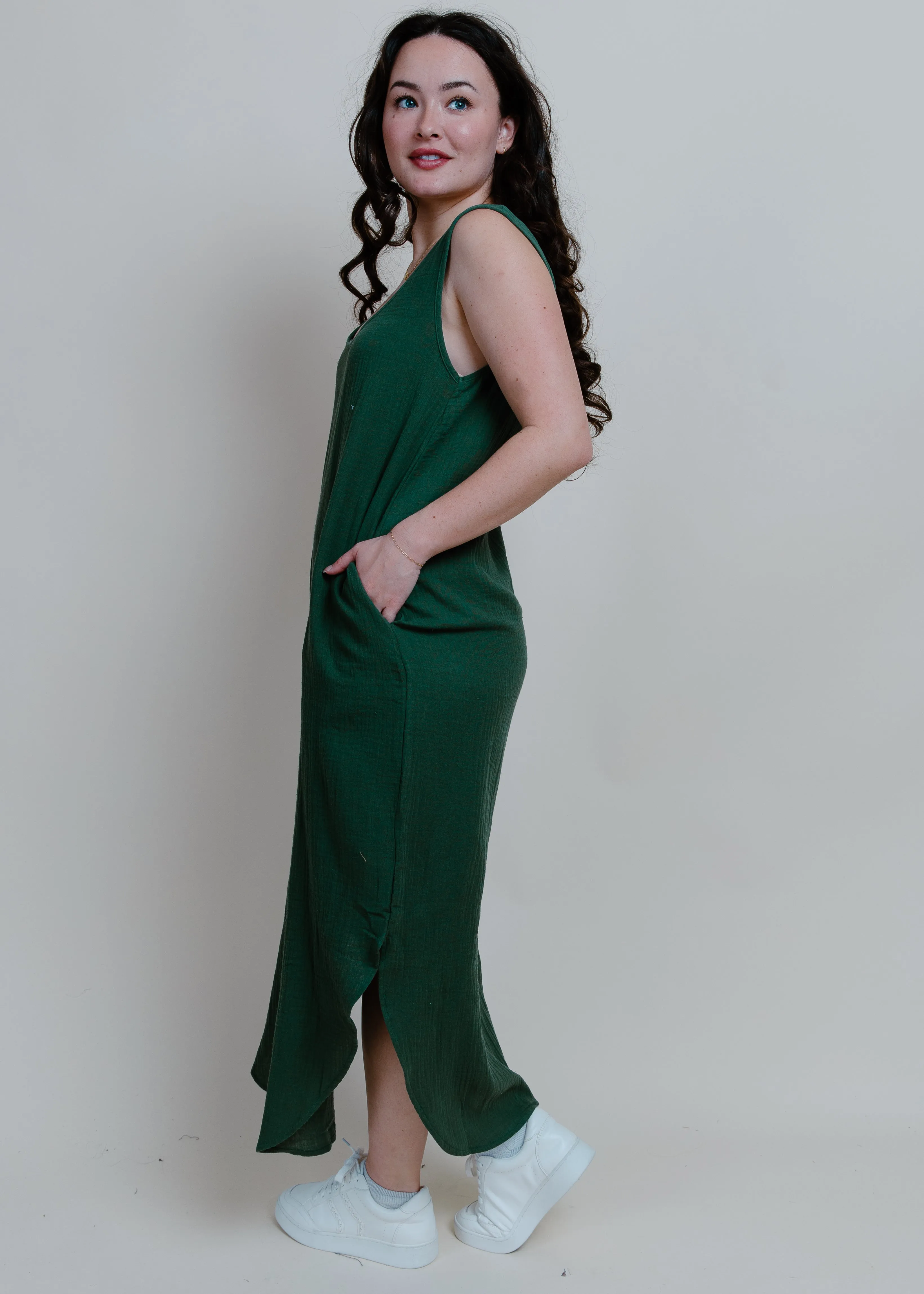 Everyday Daisy Dress - Green