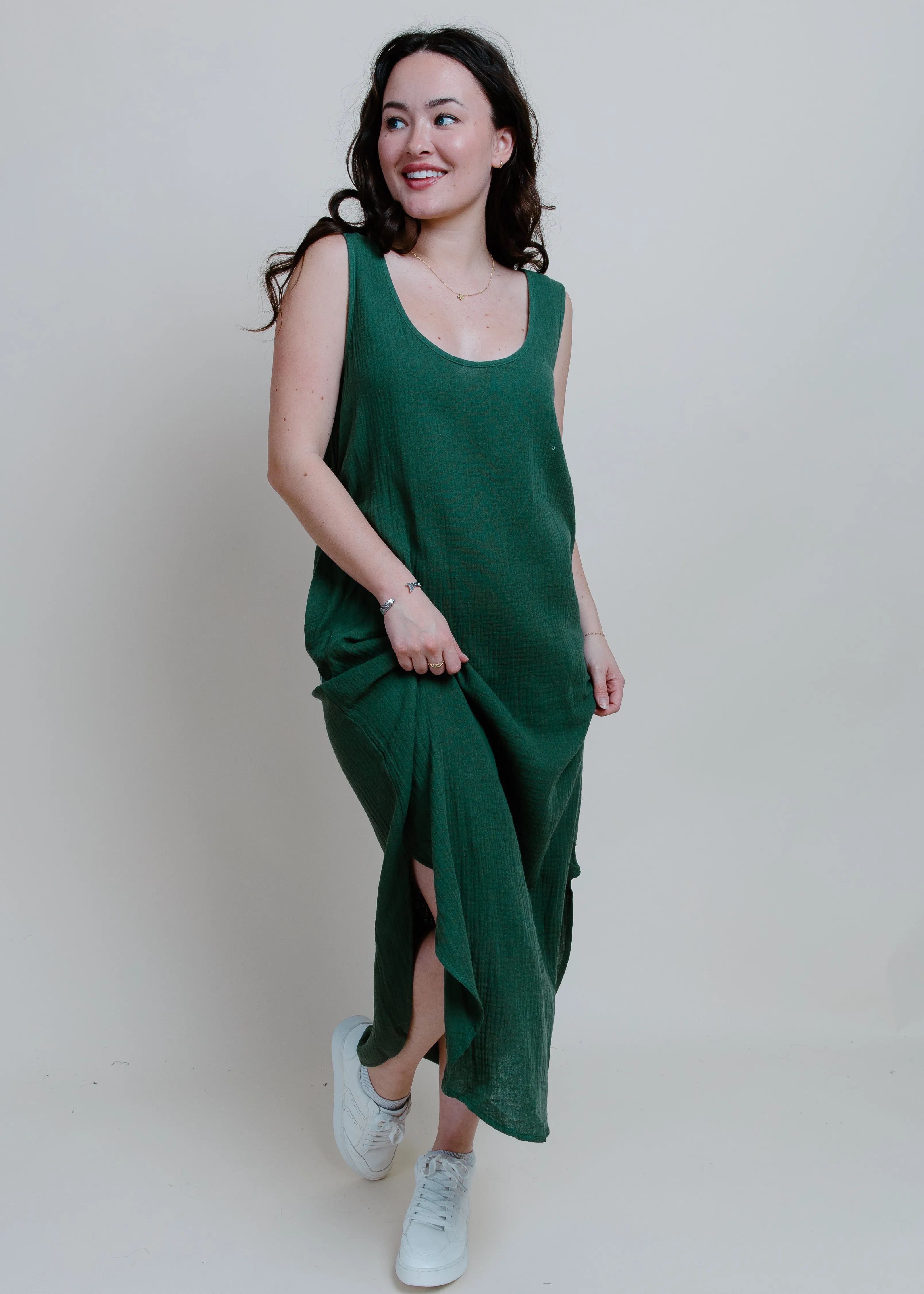 Everyday Daisy Dress - Green