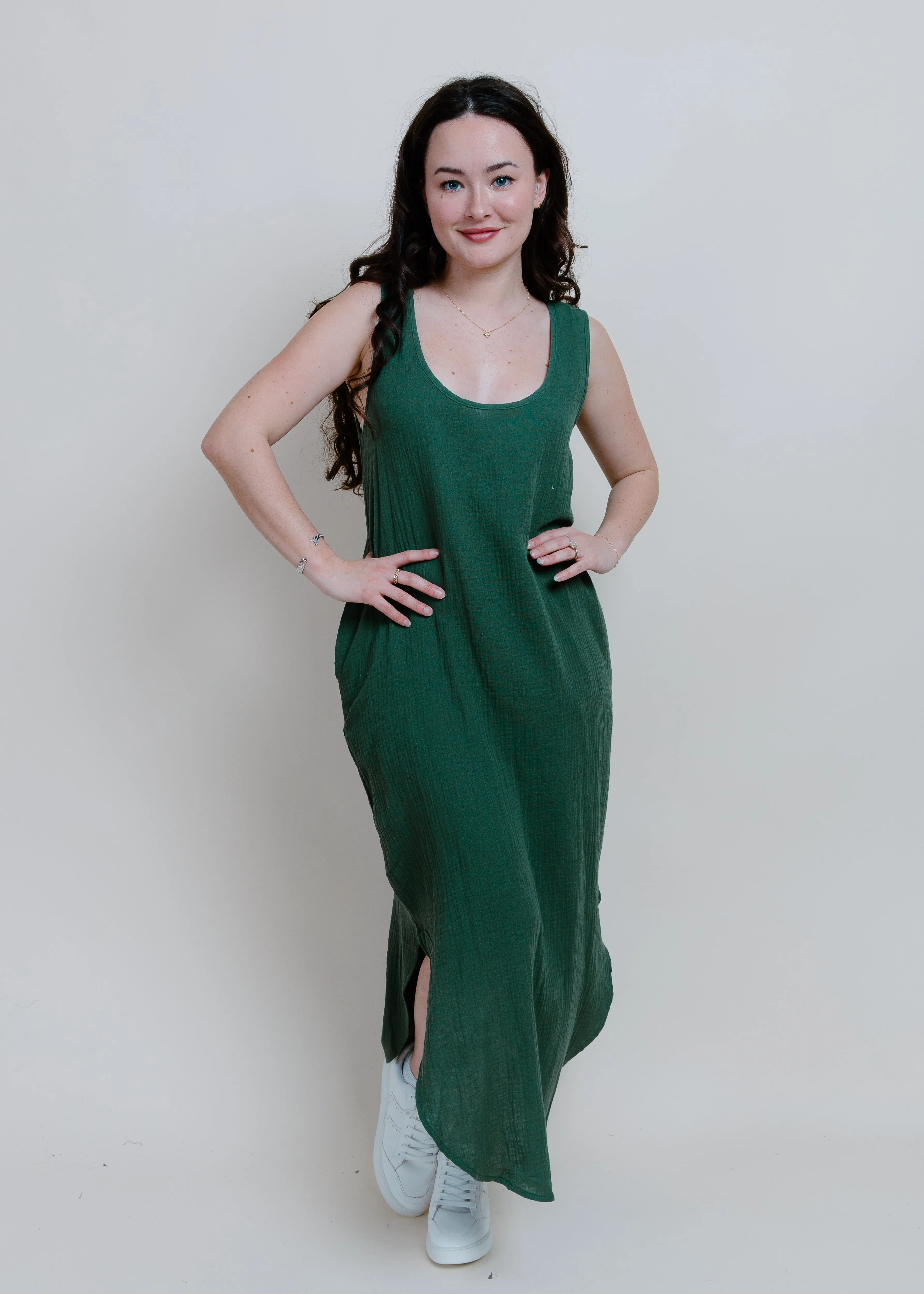 Everyday Daisy Dress - Green