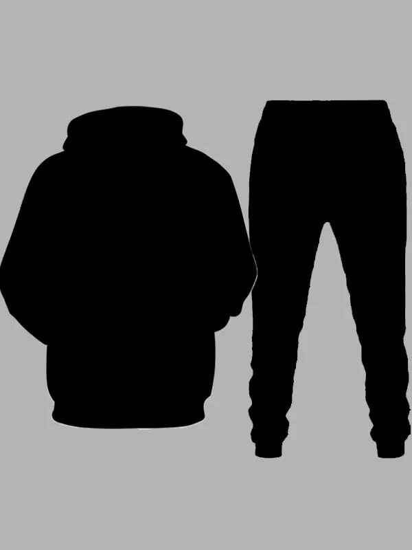 Fashion 3D Hoodies Suits Men Sweatshirt