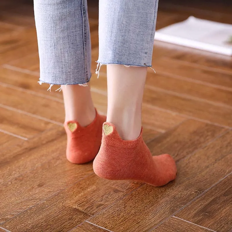 Fashion Ankle Socks - 4 Pairs