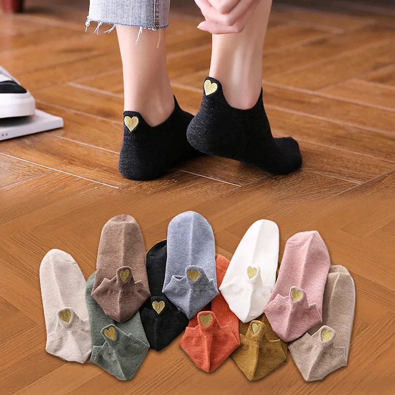Fashion Ankle Socks - 4 Pairs