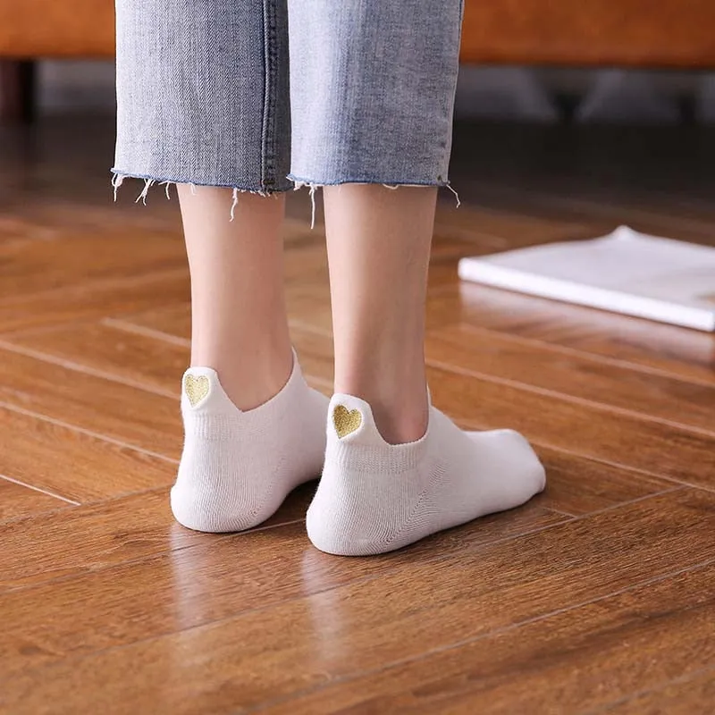 Fashion Ankle Socks - 4 Pairs