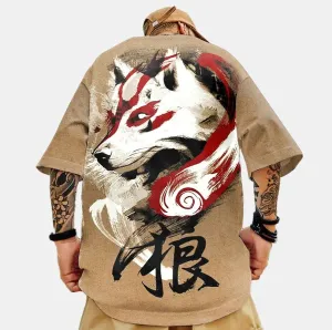 Fashion Casual Loose Print Men'S T-Shirt
