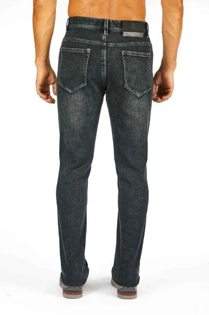 Fashion Middle waist embroidery zipper Jeans