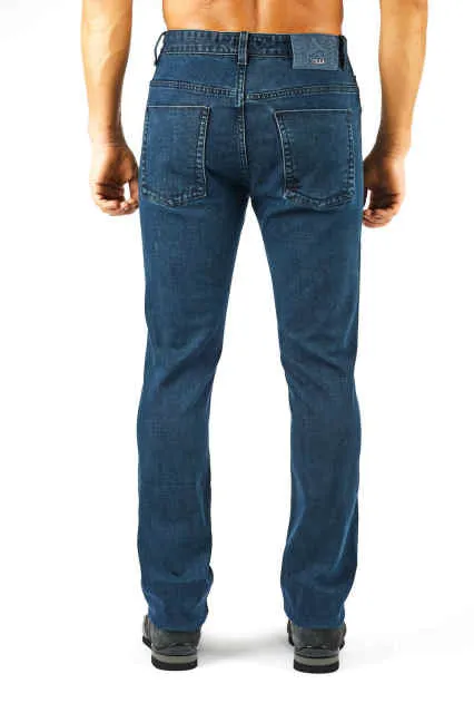 Fashion Middle waist embroidery zipper Jeans
