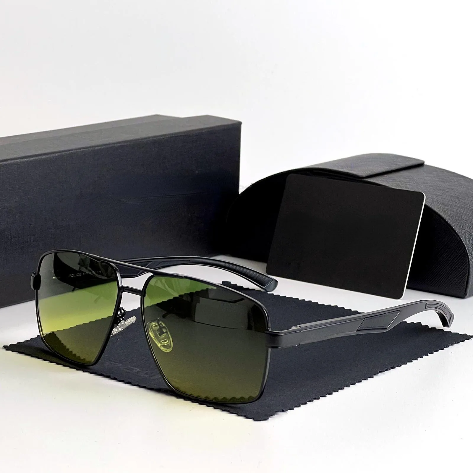Fashion Polarized Retro Sunglasses Men Brand Designer Fishing Driving