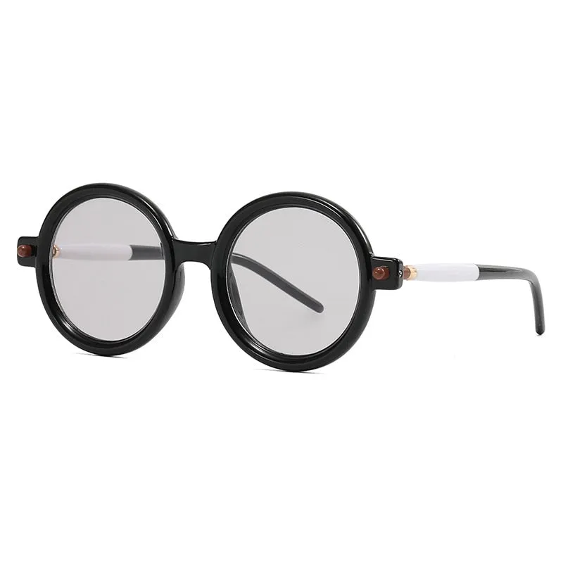 Fashion Retro Oversized Round Quality Frame