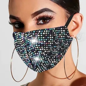 Fashion Rhinestone Jewelry Mask