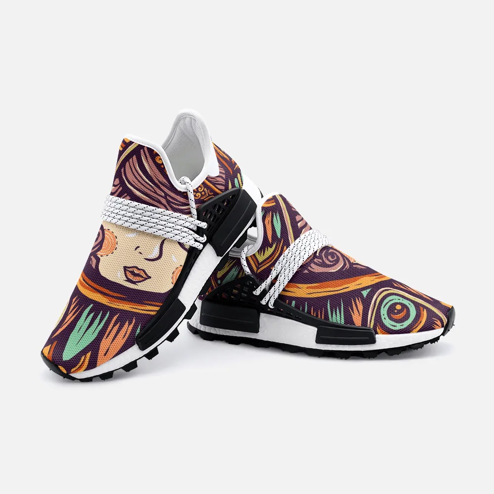 Feather shoes Unisex Lightweight Custom shoes