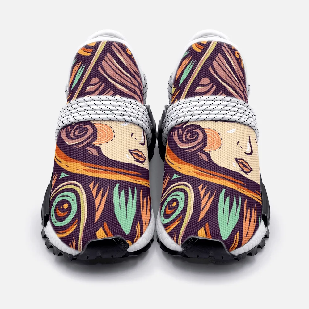 Feather shoes Unisex Lightweight Custom shoes
