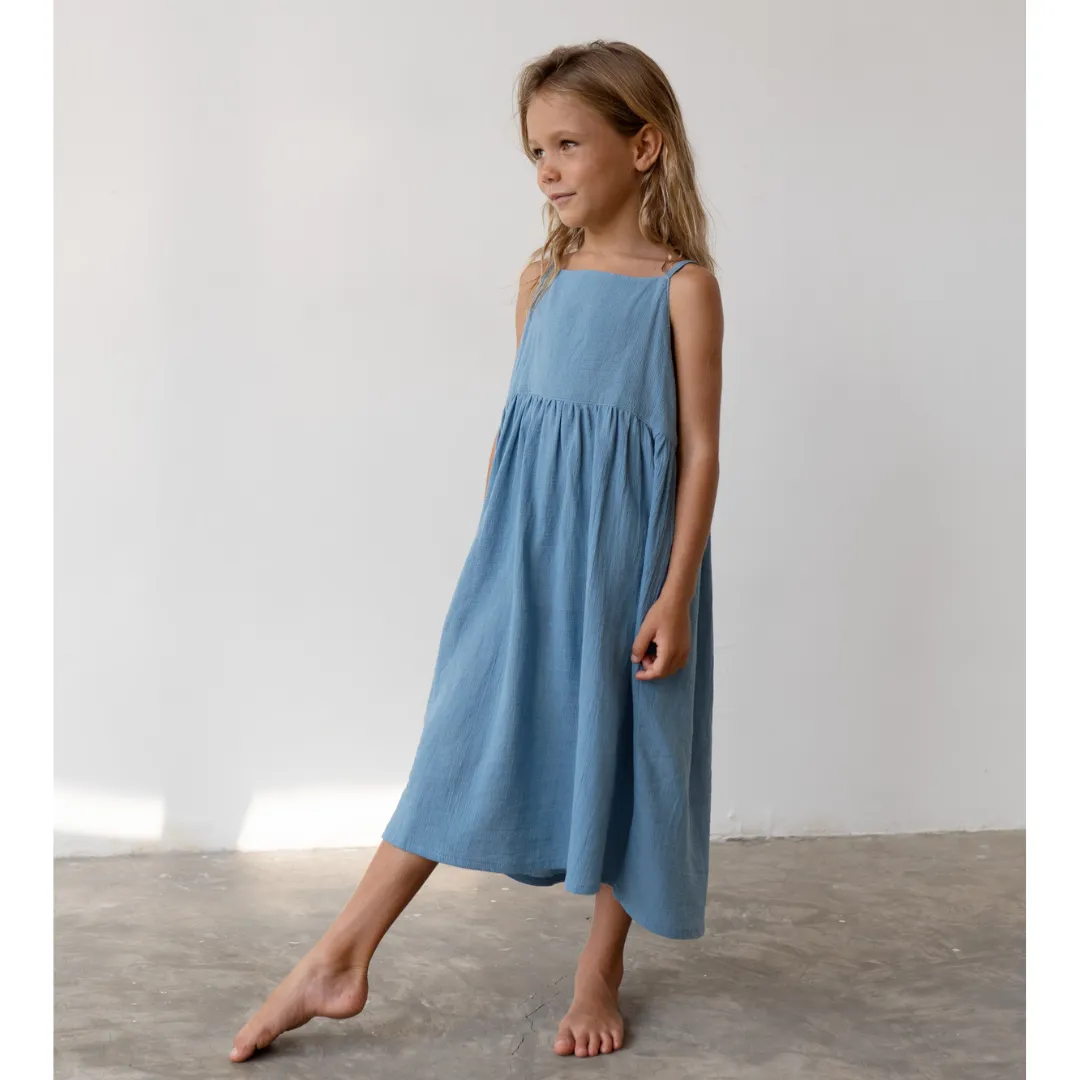 Field Dress - Cornflower