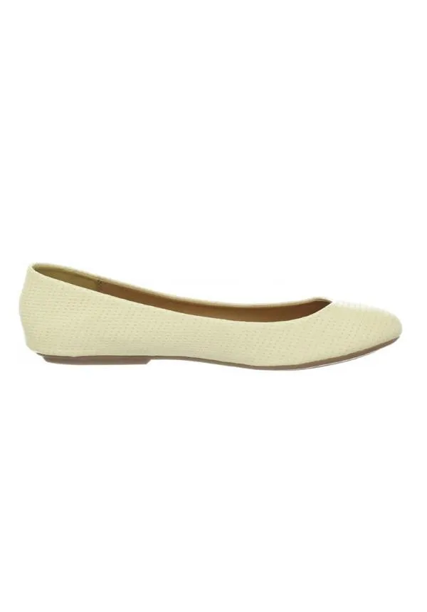 Fine Textured Ballet Flat