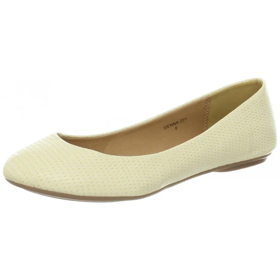 Fine Textured Ballet Flat