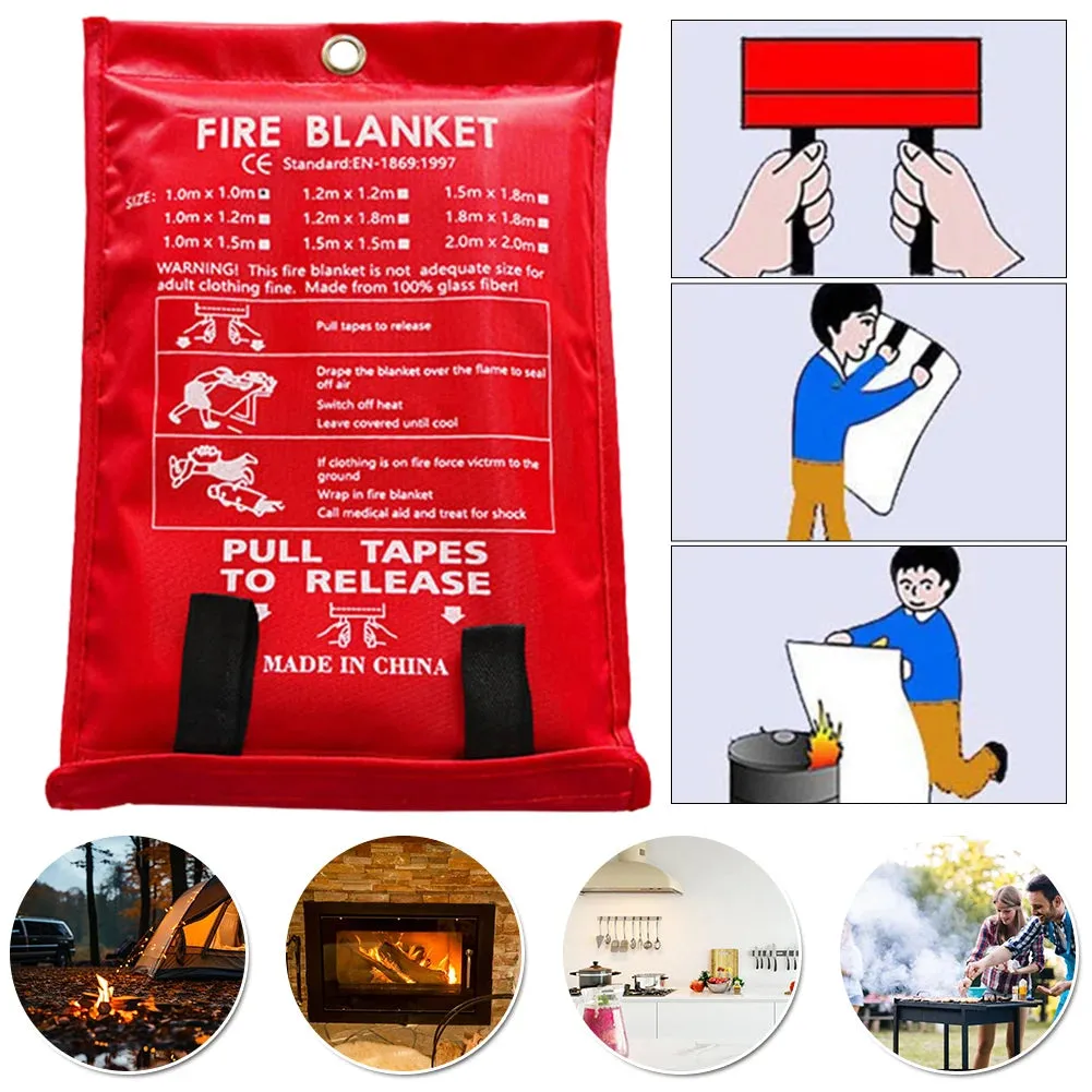 Fire Safety Blanket(1.5*1.5m bag)