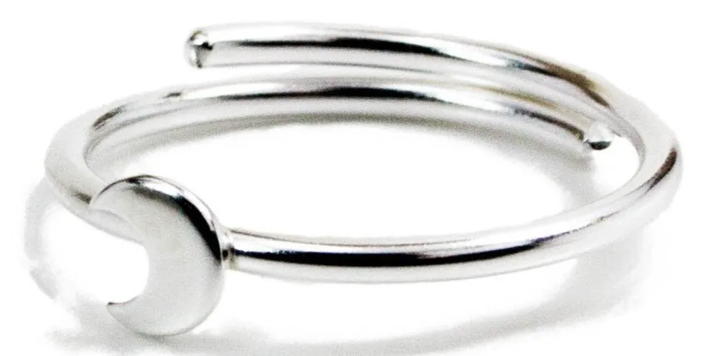 Fjellsmykke - Moonlight Silver Ring, Low