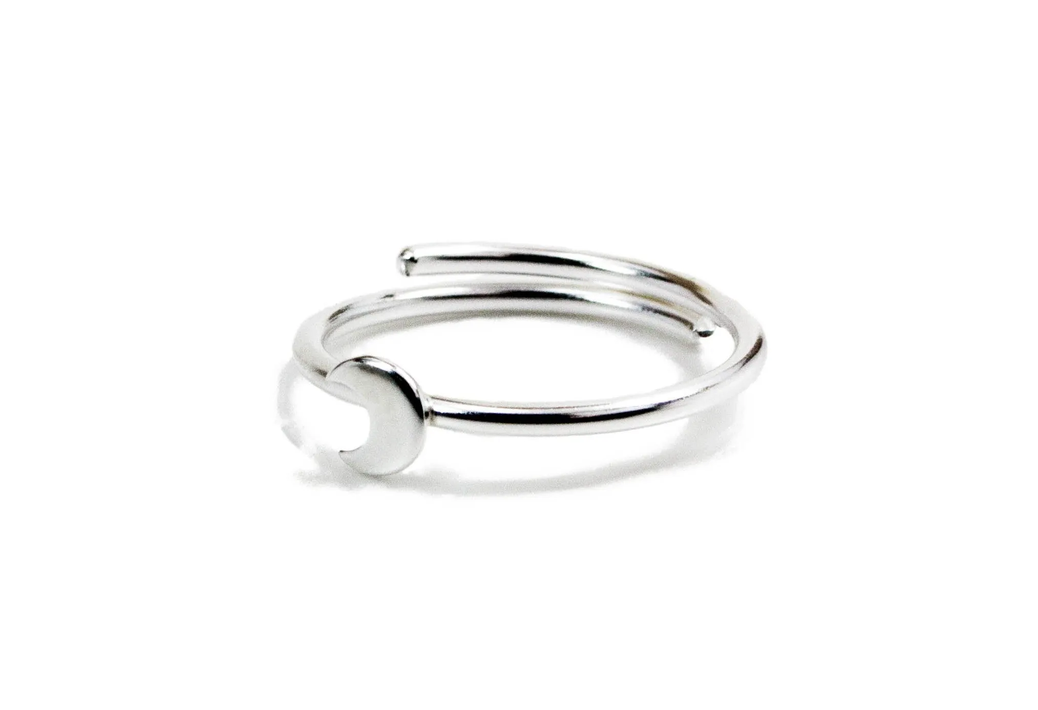Fjellsmykke - Moonlight Silver Ring, Low
