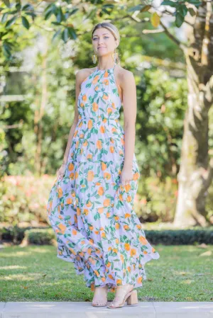 Flagler Halter Dress