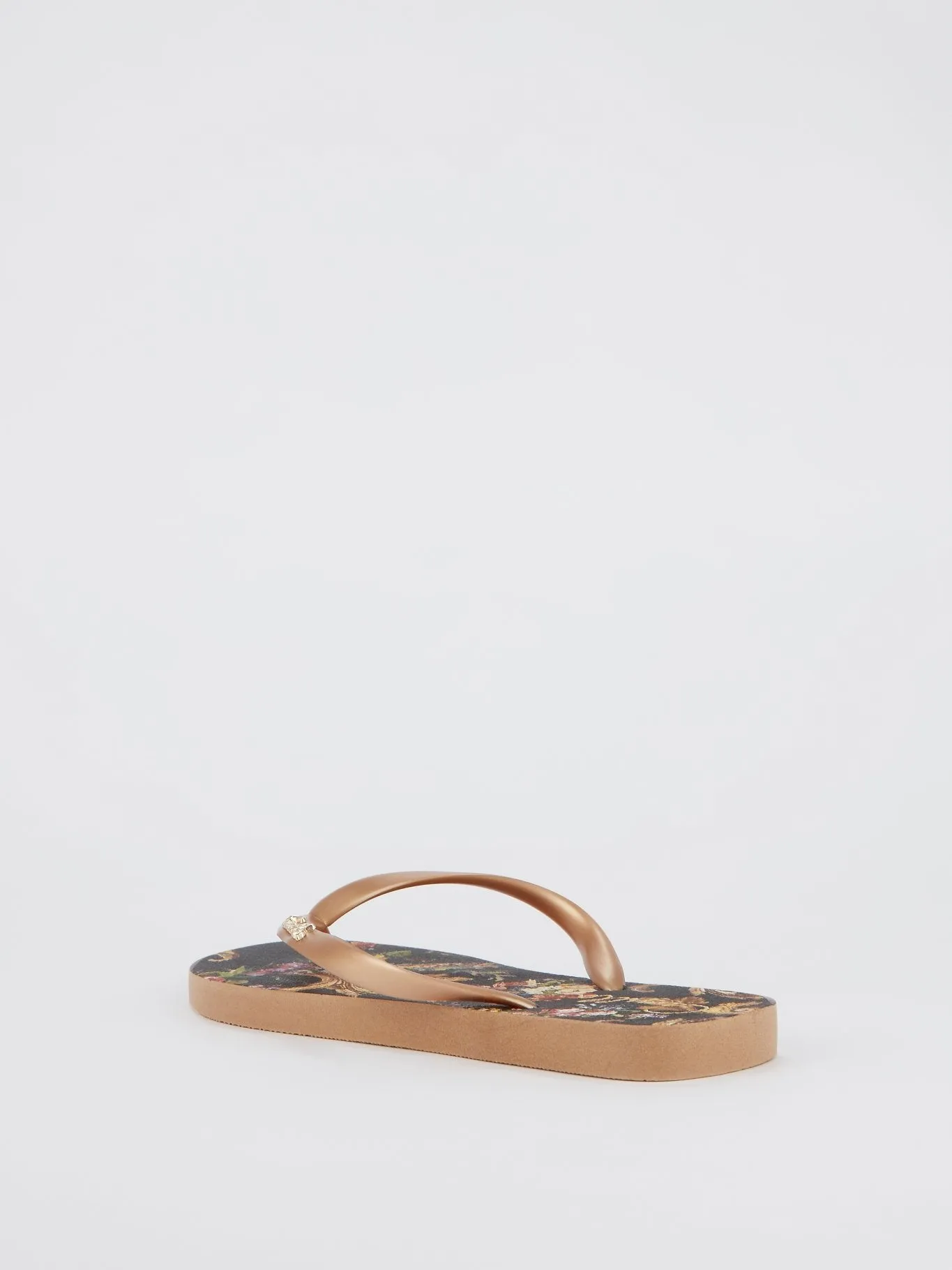 Floral Baroque Flip Flops
