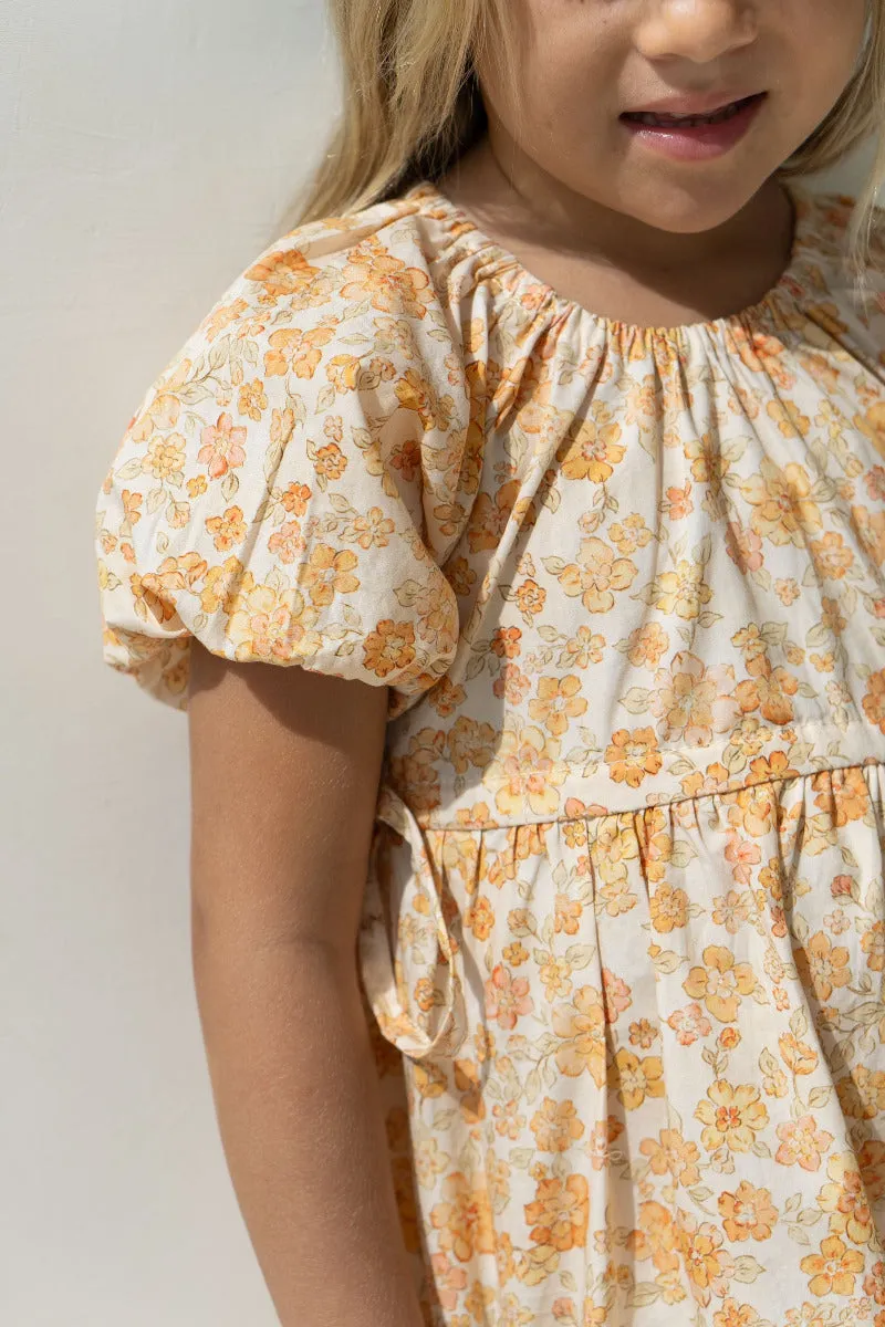 Florence Dress - Buttercup Print