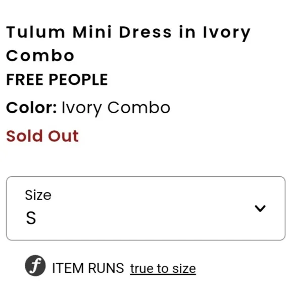 Free People Tulum Mini Dress With Bell Sleeves