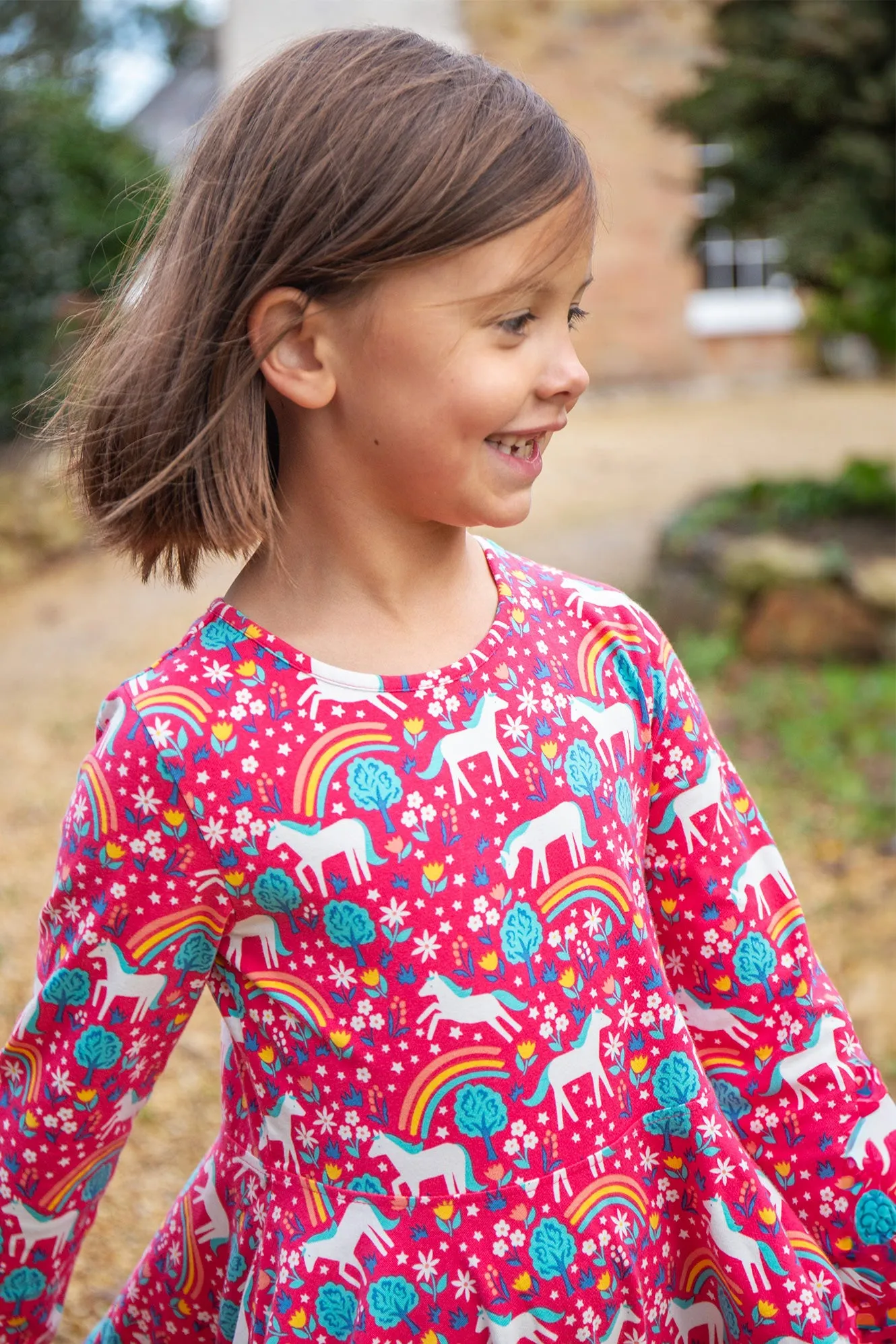 Frugi Girls Sofia Skater Dress