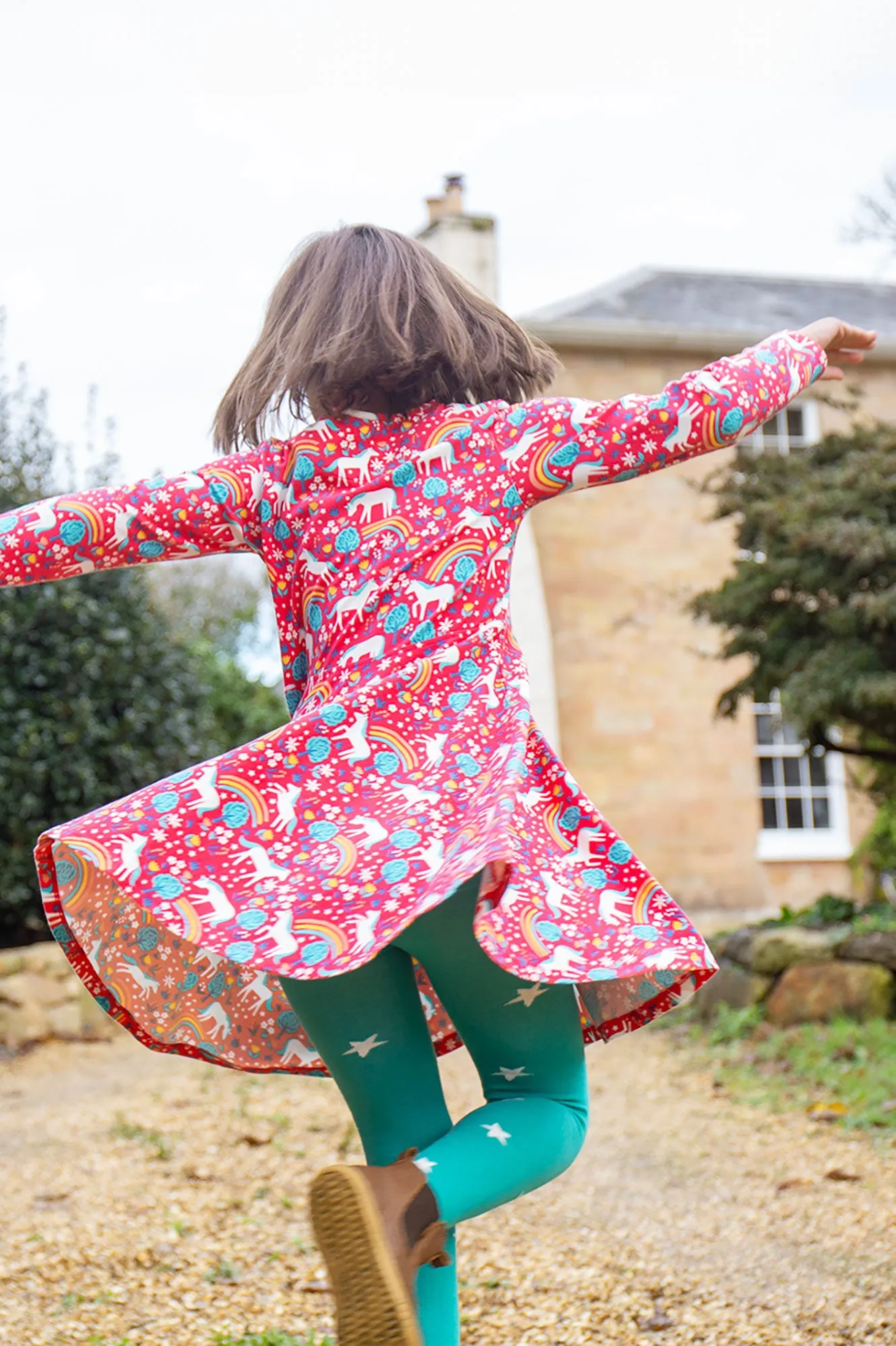 Frugi Girls Sofia Skater Dress