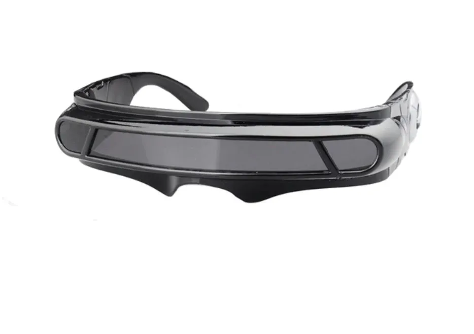 Gafas estilo X-Men Cyclops Láser Rave DJ EMF Punk Concierto Retro 100% Protección UV400 Espejo Cosplay Calidad Excelente